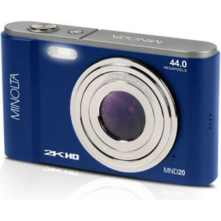 Minolta MND20 44 MP 2,7K Ultra HD digitalkamera - Blå