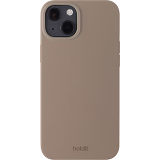 Holdit - Silicone Cover Mocha Brown - iPhone 14 Plus