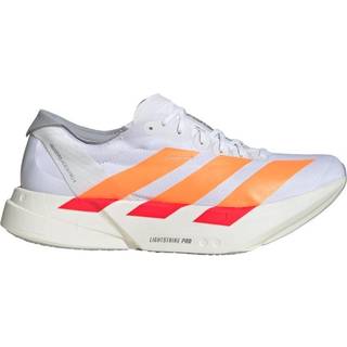 Adizero Adios Pro 4 sko - Cloud White / Lucid Orange / Lucid Red - 46 2/3