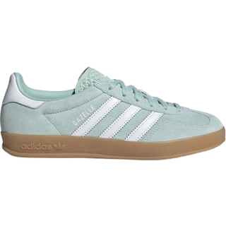adidas Originals Gazelle Indoor W Sneakers - 4.5 - ashgrn/ftwwht/gum3