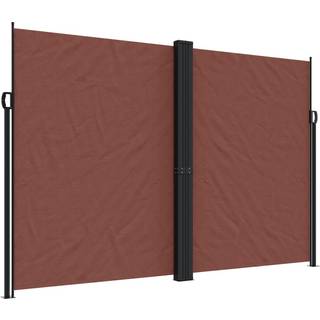 sammenrullelig sidemarkise 220x600 cm brun