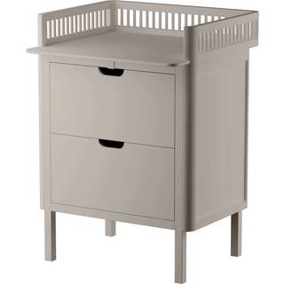 Sebra changing unit, drawers classic - Jetty Beige