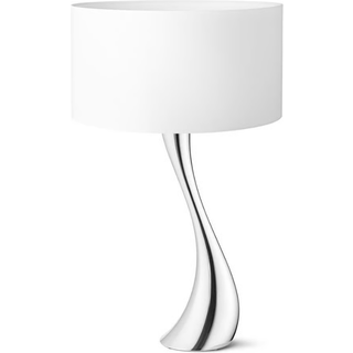 Cobra Bordlampe - mellem - Hvid skærm - Georg Jensen