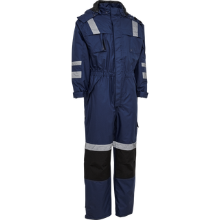 Vinterkedeldragt vandtæt 088002 blå/sort Str. M