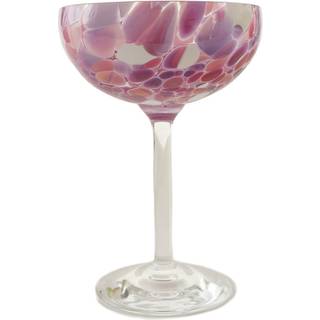 Magnor Swirl champagneglas 22 cl, pink