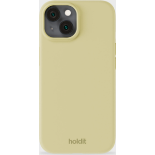 Holdit iPhone 15 Soft Touch Silikone Cover - Biscotti