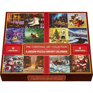 Jigsaw Puzzle Advent Calendar - med eksklusive kunst fra Abraham Hunter Kim Norlien Darell Bush og mere.