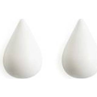 Normann Copenhagen Dropit Knager Small 2-pak Natur - Kroge og bøjler Bøg Hvid - 331510