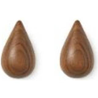 Normann Copenhagen Dropit Kroge Lille - 2 Stk - Kroge og bøjler Bøg Valnød - 331560
