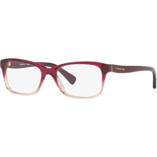 Coach HC6089 5484 51 Briller Kvinder Brun - Transparent Red Brown - 51mm