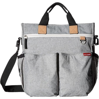 Skip Hop Duo Signature Pusletaske, Grey Melange