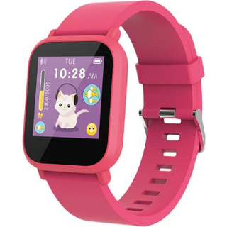 Maxlife MXSW-200 til børn - Vandtæt, Bluetooth, puls, spil - Med dansk sprog - Pink