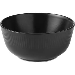 Aida Groovy sort skål 14 cm