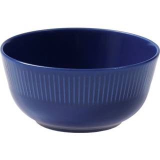 Groovy - skål stentøj blue 1 stk