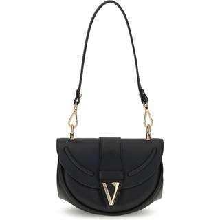 Versace Virtus Small leather shoulder bag - black - One Size