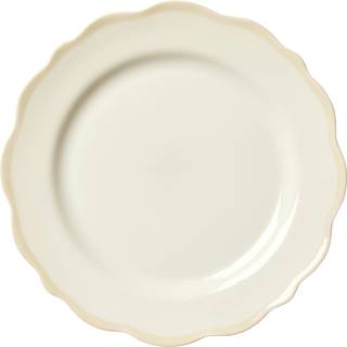 Decotique Fleur Sidetallerken 21 Cm - Asietter Keramik Sand - 9210843