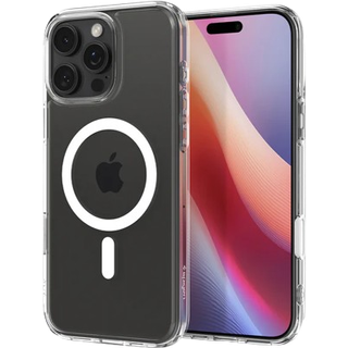 iPhone 16 Pro Max Spigen Ultra Hybrid T Bagside Cover - MagSafe Kompatibel - Gennemsigtig / Hvid