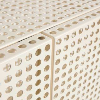 HAY Perforated Cabinet Floor Large Eggshell