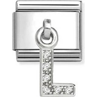 Nomination Silver CZ Dangle L Charm