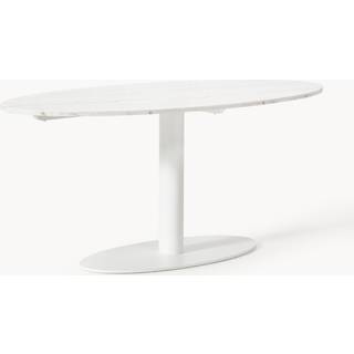 Oval marmorspisebord Miley