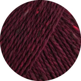 Lana Grossa Landlust Soft Tweed 180 123 Bourgogne meleret Indhold: 100% ren ny merinould Vægt/Længde: 50 g = ca. 180 meter Anbefalede pinde: 3.50-4.50 mm Strikkefasthed: 10 x 10 cm = 20 m x 28 p Vask:Håndvask / Tørres fladt.