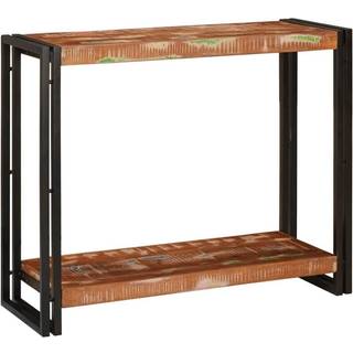 Konsolbord Flerfarvet 90 x 33 x 75 cm Massivt genanvendt træ