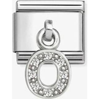 Nomination Silver CZ Dangle O Charm