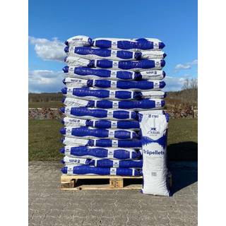 HMAB træpiller 8 mm 896 kg. Levering til JYLLAND/FYN.