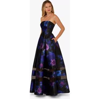 Adrianna Papell Adrianna Papell Black Strapless Organza Gown - EU 34 (UK 6)