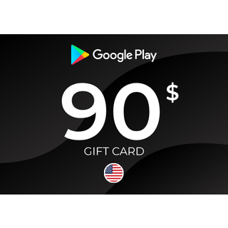 Google Play Gift Card 90 USD Key - UNITED STATES