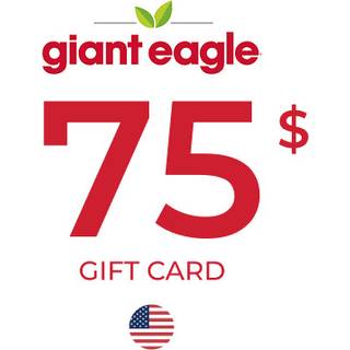 Giant Eagle Gift Card 75 USD Key - UNITED STATES