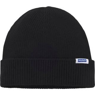 HUGO Blue Xiav Beanie Hat Black