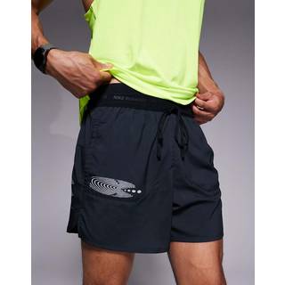 Nike Stride Graphic Shorts, Sort - L