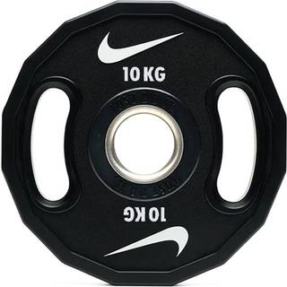 Nike Strength Pro Urethane Plates, Vægtskiver PU Black/White Vægt 10 kg