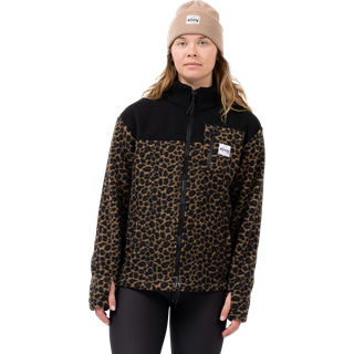 Versa Sherpa Jacket Leopard (S)