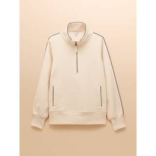 Joules Joules Bronte Sweatshirt med højhalset og kvart lynlås i bomuld