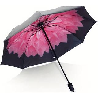 TEMU Automatic Umbrella, Large Double Size For Women And Students With Uv Protection Sunshade