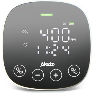 Alecto - CO2-måler med NDIR-sensor med fugtighedsmåler - AQ30