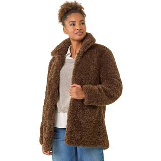 Roman Roman krøllet blød Teddystof Frakke