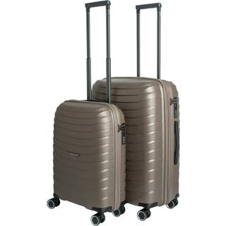 Bon Goût Madrid Kuffertsæt - Kabine - Mellem Gold