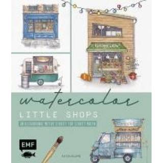Watercolor - Little Shops