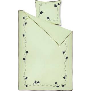 X KimPop Lollipop Sengetøj, Light Green, 140x200 cm