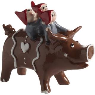 Nisse gingerbread pig, H.6,5cm