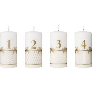 2025 Adventslys, 4 stk., Georg Jensen, Paraffin og stearin