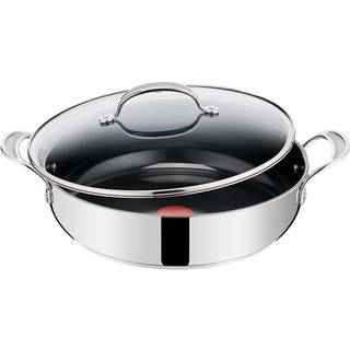 Jamie Oliver Classic Cook SS all in one stegepande med glaslåg Ø30 cm 4,9 liter