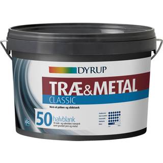 Dyrup Classic Træ & Metal 50 hvid 2,25 liter