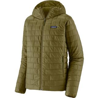Patagonia Nano Puff Hoody Syntetisk jakke Herrer størrelse L farve olivengrøn