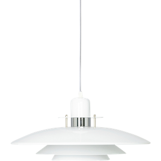 Primus Pendel Hvid og krom Ø43