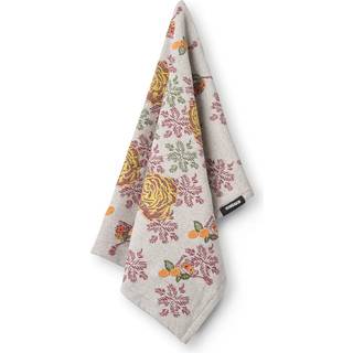 Jacquard & Embroidery Organic Viskestykke, Magnificence, 45x70 cm