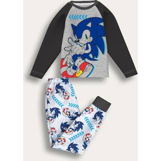 Brand Threads Brand Threads Blue Sonic The Hedgehog Boys Pyjamas